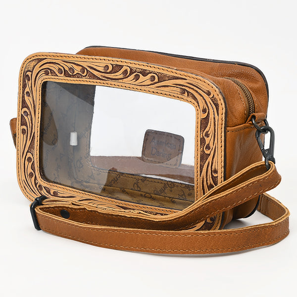 ADBGZ724 Clear Bag Genuine Western Leather Women Bag