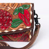 ADBG889 American Darling Hand Tooled Leather Wallet | Western Tooled Crossbody Wallet