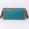 ADBG889 American Darling Hand Tooled Leather Wallet | Western Tooled Crossbody Wallet