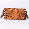 ADBG889 American Darling Hand Tooled Leather Wallet | Western Tooled Crossbody Wallet