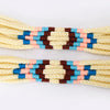 LC-ADWSX109 Hand braided Wool strand Crossbody Handle Strap