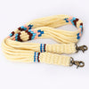 LC-ADWSX109 Hand braided Wool strand Crossbody Handle Strap