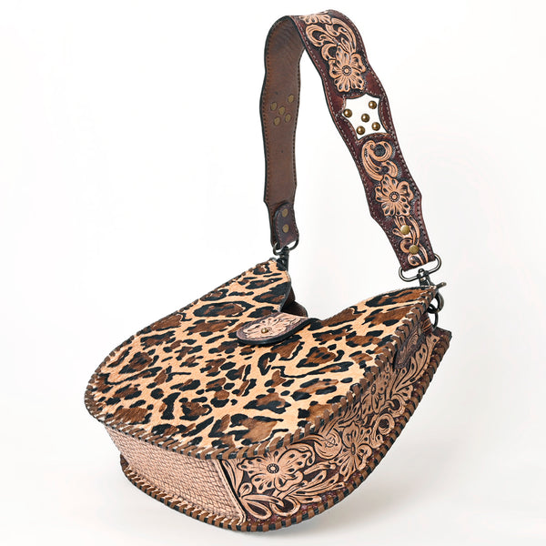ADBG1075 American Darling Hair-on Cowhide Hobo Bag Western Genuine Leather Shoulder Bag