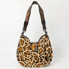 ADBG1075 American Darling Hair-on Cowhide Hobo Bag Western Genuine Leather Shoulder Bag
