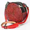 LC-ADBGZ730C Canteen Genuine Western Leather Women Bag
