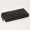 ADBGZ731D Black Hand Tooled Leather Floral Zip Organiser - Western Cowgirl Style