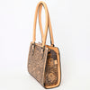 LC-ADBGZ732A Tote Hand Tooled Genuine Western Leather Women Bag