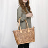 ADBGZ734A Tote Hand Tooled Genuine Western Leather Women Bag