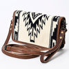 ADBG485 American Darling Saddle Blanket Leather Organiser Bag
