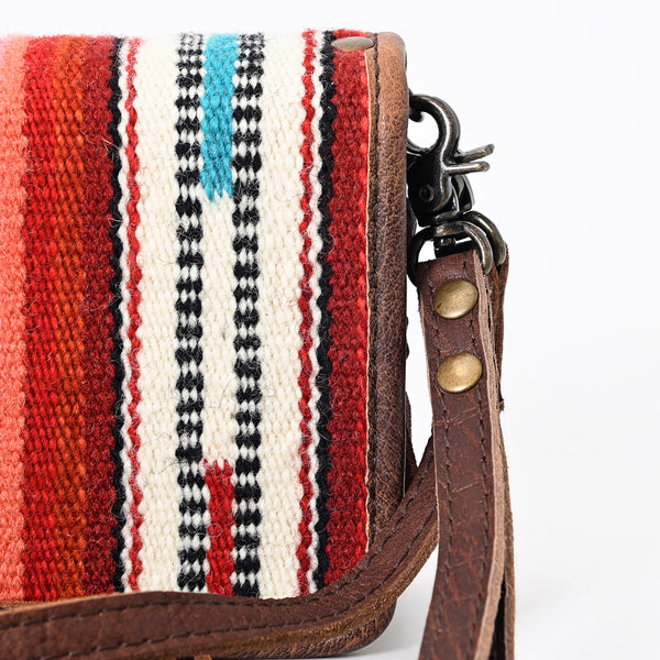 ADBG485 American Darling Saddle Blanket Leather Organiser Bag