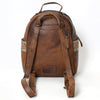 ADBGS156 Southwestern Saddle Blanket Backpack with Tooled Leather Accents - Western Style