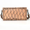 ADBG889 American Darling Hand Tooled Leather Wallet | Western Tooled Crossbody Wallet