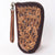 LC-ADGC101 Hand-Tooled Leather Gun Case / Pistol Pouch with Wristlet - American Darling