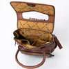 ADBG1088 American Darling Crocodile Embossed Hand-Tooled Leather Western Backpack