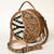 ADBG1094 American Darling Hand-Tooled Western Leather Canteen Bag with Woven Saddle Blanket