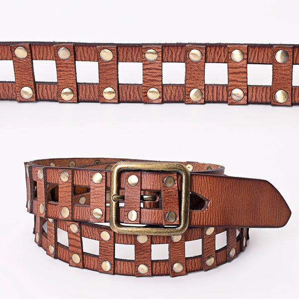 LC-ADBLF198 Genuine American Leather Belt Men and Women