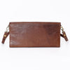 ADBGM102 Western Floral Tooled Leather Crossbody - by American Darling