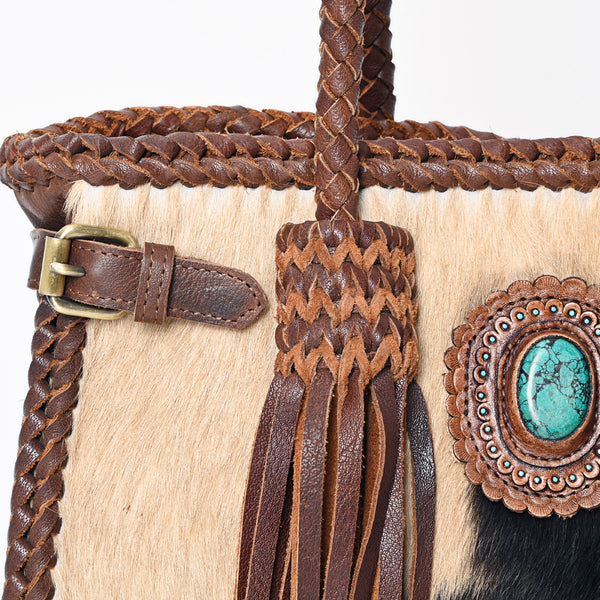 ADBGM259 Tote Hair on Genuine Western Leather Women Bag Jane