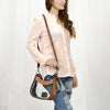 ADBG1098 American Darling Western Leather Clear Bag with Hand Tooled Accents
