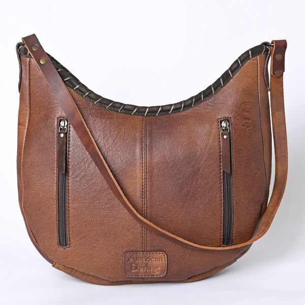 ADBG1121 American Darling Handcrafted Western Leather Hobo Bag with Tribal Design