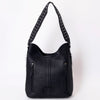 ADBG1122 American Darling Handcrafted Cowhide Leather Hobo Bag with Tooled Floral Details - Premium Western Style