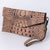 ADBG968 American Darling Crocodile Embossed Western Leather Wallet