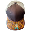 LC-ADCP102O Genuine Western Leather Men Women Cap