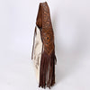 ADBG803 American Darling Western Hobo Bag Hair-On Cowhide & Tooled Leather Shoulder Purse