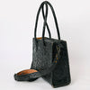 ADBG1131 American Darling Hand Tooled Leather Tote Bag -Western Floral Carved Purse