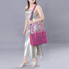 ADBG1131 American Darling Pink Hand Tooled Floral Leather Tote Bag Western Purse