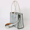 ADBG1131 American Darling Hand Tooled Leather Tote Bag -Western Floral Carved Purse