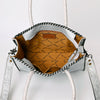 ADBG1131 American Darling Hand Tooled Leather Tote Bag -Western Floral Carved Purse