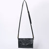ADBG1133 American Darling Hand Tooled Floral Leather Crossbody Bag Western Purse