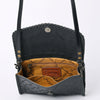 ADBG1133 American Darling Hand Tooled Floral Leather Crossbody Bag Western Purse
