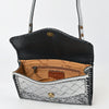 ADBG1133 American Darling Hand Tooled Floral Leather Crossbody Bag Western Purse