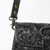 ADBG1134 American Darling Hand Tooled Floral Leather Wallet Bag Clutch & Crossbody Handbag