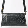 ADBG1134 American Darling Hand Tooled Floral Leather Wallet Bag Clutch & Crossbody Handbag