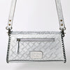 ADBG1134 American Darling Hand Tooled Floral Leather Wallet Bag Clutch & Crossbody Handbag