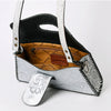 ADBG1134 American Darling Hand Tooled Floral Leather Wallet Bag Clutch & Crossbody Handbag