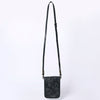 ADBG1135 American Darling Hand Tooled Floral Leather Cell Phone Bag Western Crossbody
