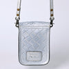 ADBG1135 American Darling Hand Tooled Floral Leather Cell Phone Bag Western Crossbody