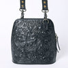 ADBG1136 American Darling Hand Tooled Floral Leather Crossbody Bag