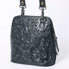 ADBG1136 American Darling Hand Tooled Floral Leather Crossbody Bag