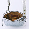 ADBG1136 American Darling Hand Tooled Floral Leather Crossbody Bag