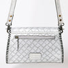 ADBG1137 American Darling Hand Tooled Floral Leather Clutch & Crossbody Purse