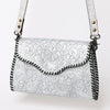 ADBG1137 American Darling Hand Tooled Floral Leather Clutch & Crossbody Purse