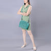 ADBG1138 American Darling Hand Tooled Floral Leather Crossbody Bag Western Purse