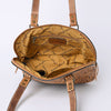 ADBG1139 American Darling Hand Tooled Floral Leather Tote Bag Western Purse
