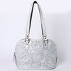 ADBG1139 American Darling Hand Tooled Floral Leather Tote Bag Western Purse