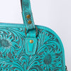 ADBG1139 American Darling Hand Tooled Floral Leather Tote Bag Western Purse